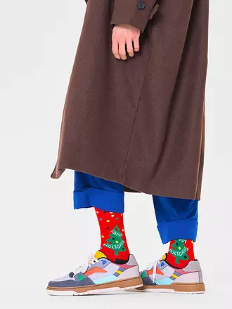 HAPPY SOCKS | Herren Socken HOLIDAYS 41-46 red | 